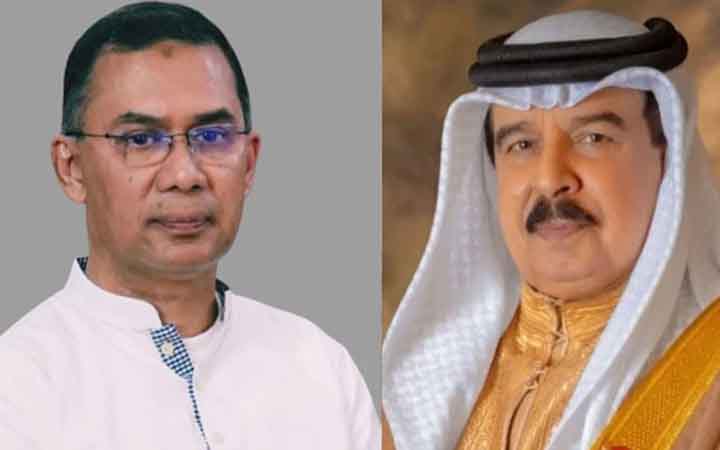 প্রধানমন্ত্রী তারেক রহমানের কাছে বাহরাইনের রাজার শোক প্রকাশ