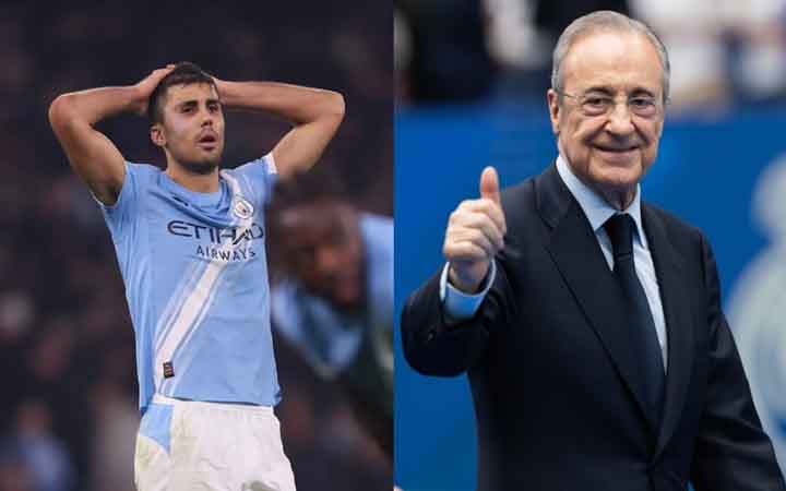 সিটি তারকার ‘প্রেমে’ পড়েছেন রিয়াল সভাপতি পেরেজ