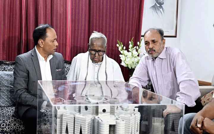 জমির উদ্দিনের সঙ্গে সৌজন্য সাক্ষাৎ ডেপুটি স্পিকারের