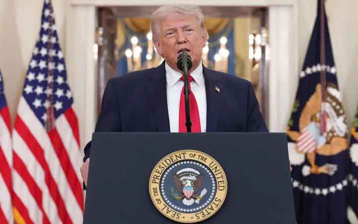 ইরানে অভিযানের শেষপর্যায়ে রয়েছে যুক্তরাষ্ট্র : ট্রাম্প