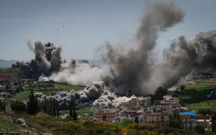 যুদ্ধবিরতির মধ্যেই দক্ষিণ লেবাননে ইসরায়েলের নতুন হামলা