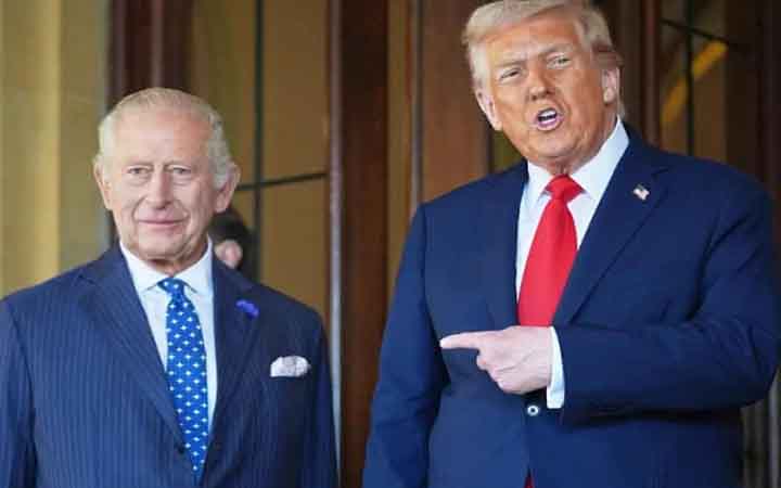 জেলেনস্কি থেকে শিক্ষা, ট্রাম্পের সাথে ক্যামেরার সামনে বৈঠক করতে নারাজ ব্রিটিশ রাজা!