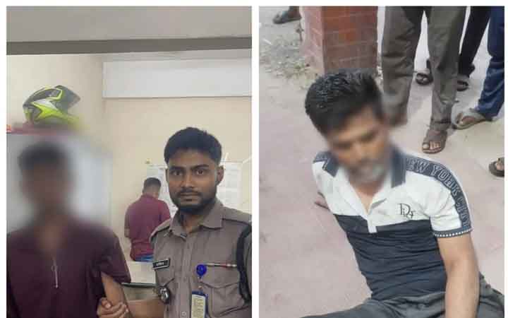 যাত্রাবাড়ী মোড়ে স্বর্ণের দুল ছিনতাই, সার্জেন্টের সাহসিকতায় আটক ২