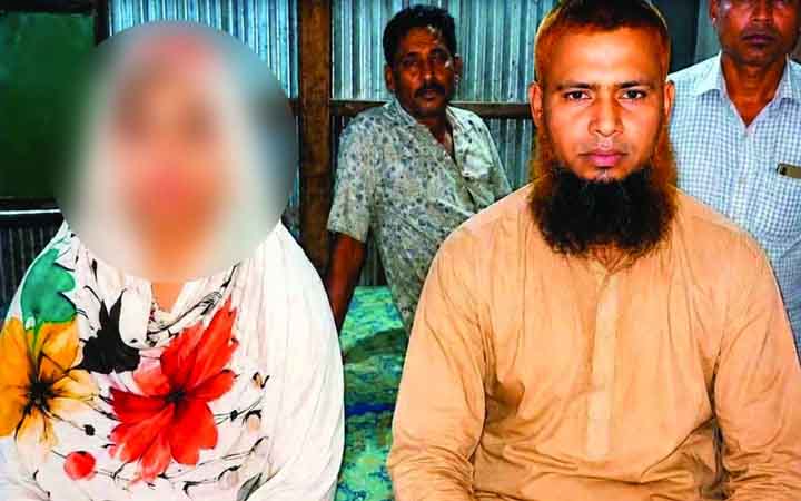 সিরাজগঞ্জে বিধবা নারীর ঘরে ইমাম, আটক শেষে সমঝোতায় বিয়ে