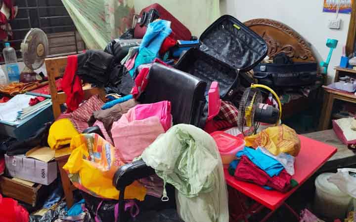 ফাঁকা বাসায় মিলল নারীর হাত-পা বাঁধা মরদেহ, তিন ফ্ল্যাটে লুটপাট