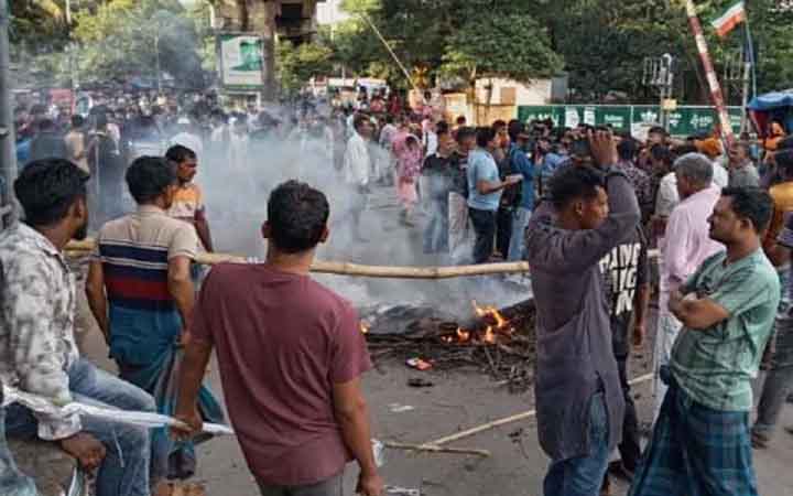 চট্টগ্রামে ভোটকে কেন্দ্র করে পরিবহন শ্রমিকদের দুই পক্ষের সংঘর্ষ