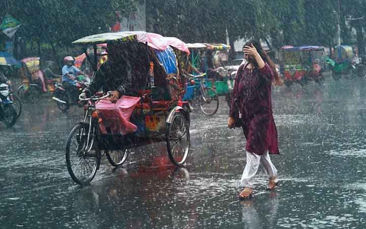 দেশের বিভিন্ন অঞ্চলে ৪ দিন বৃষ্টির আভাস