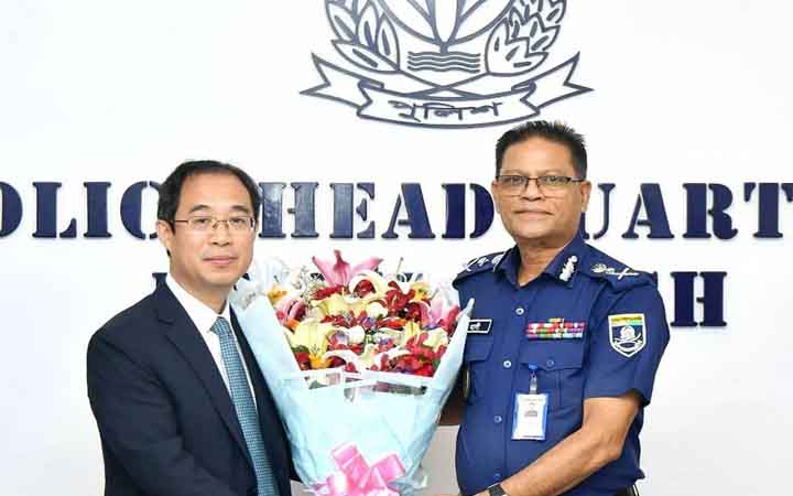 সাইবার অপরাধ মোকাবিলায় পুলিশকে প্রশিক্ষণ ও কারিগরি সহায়তার আশ্বাস চীনের