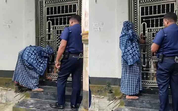 বিচারকের নির্দেশে কচুয়ায় বসতঘর ফিরে পেলেন ভুক্তভোগী নারী