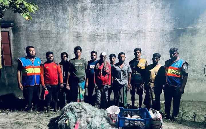 মুন্সীগঞ্জে মা ইলিশ রক্ষায় অভিযান, ১৭ জেলের কারাদণ্ড-গ্রেপ্তার