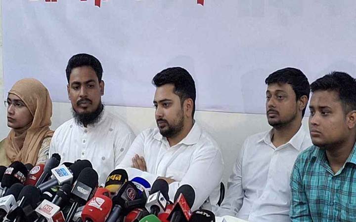 দুই ছাত্র উপদেষ্টার সঙ্গে এনসিপির কোনো সম্পর্ক নেই: নাহিদ