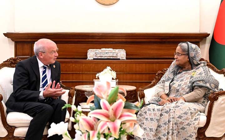 জাহাজ নির্মাণ খাতে বিনিয়োগে নেদারল্যান্ডসকে প্রধানমন্ত্রীর আহ্বান