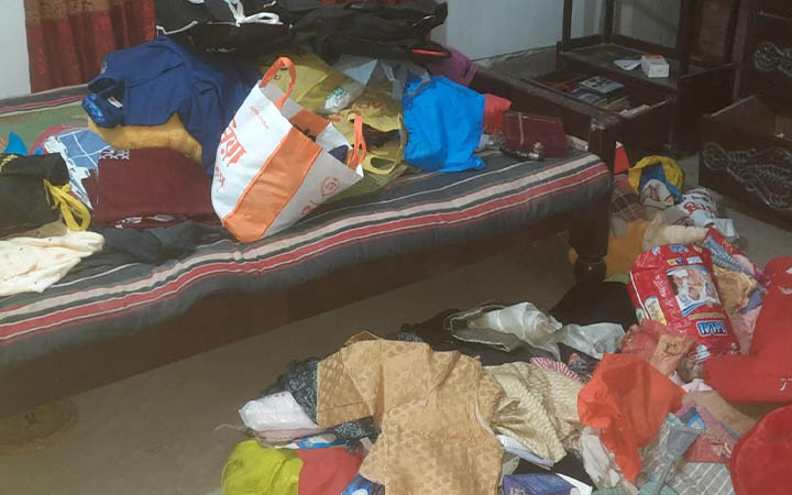 তালা ভেঙে পুলিশ কর্মকর্তার বাড়িতে চুরি