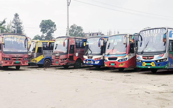রাজবাড়ী-ঢাকা রুটে বাস চলাচল শুরু