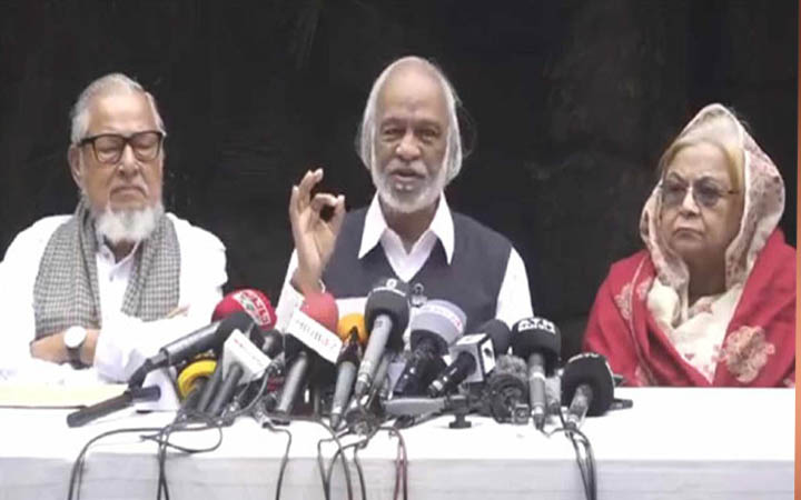 আ.লীগ ও রাষ্ট্রযন্ত্রের চিহ্নিত অংশ মিলে ডামি ভোটের নীলনকশা তৈরি করেছে : মঈন খান