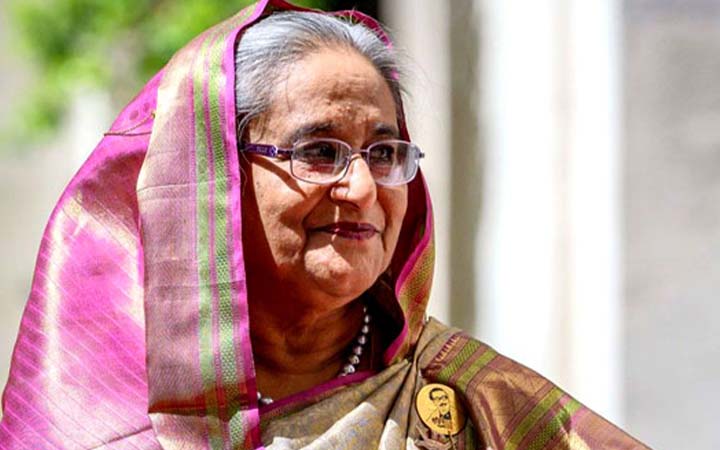 টানা চতুর্থবার সংসদ নেতা হলেন শেখ হাসিনা