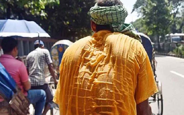 আজও ২৫ জেলায় থাকবে মৃদু তাপপ্রবাহ