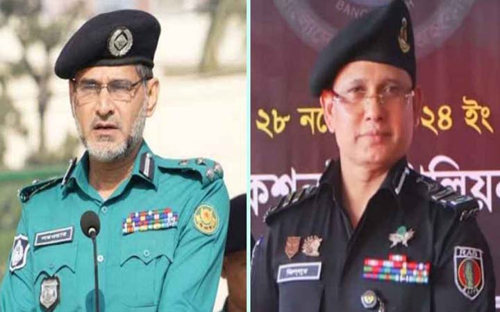 ডিএমপির দুই অতিরিক্ত কমিশনারের দপ্তর বদল