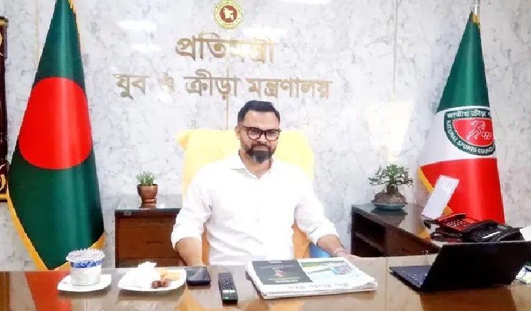 বিশ্ব ক্রীড়া সাংবাদিক দিবস উপলক্ষে ক্রীড়া প্রতিমন্ত্রীর শুভেচ্ছা বাণী