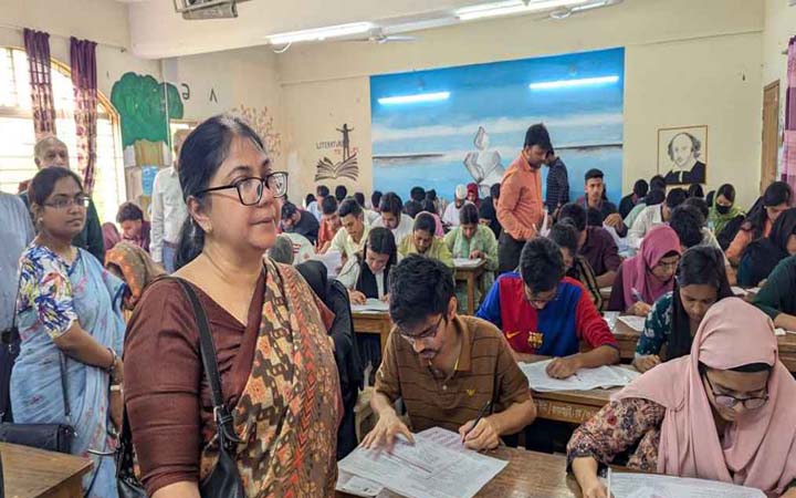 বরিশাল বিশ্ববিদ্যালয়ে সম্পন্ন হলো ‘সি’ ইউনিটের ভর্তি পরীক্ষা