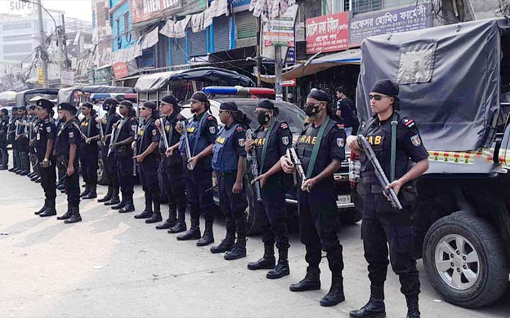 সারাদেশে টহল দিচ্ছে র‌্যাবের ৪৬০ দল