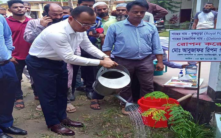মুন্সীগঞ্জে ১ লাখ ৪১ হাজার ৬৮০ বৃক্ষরোপণ কর্মসূচি