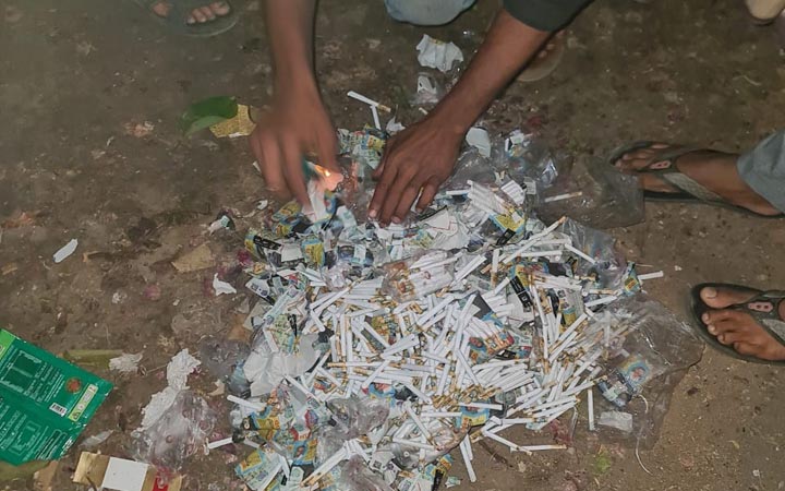 চট্টগ্রামে নকল আকিজ বিড়ি জব্দ