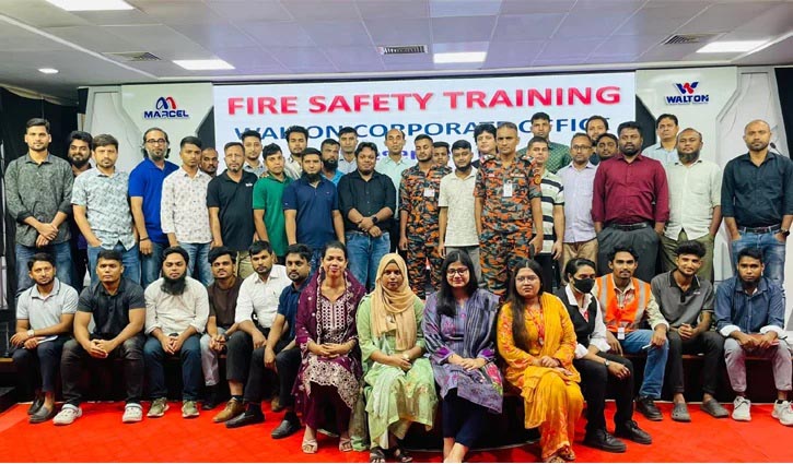 ওয়ালটন করপোরেটে বিশেষ অগ্নিনির্বাপণ প্রশিক্ষণ