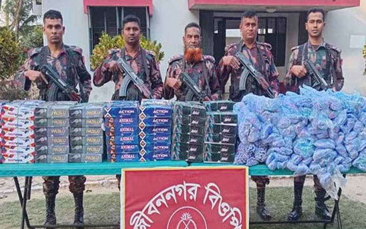 সীমান্তে অভিযান চালিয়ে ১৯ বাংলাদেশিকে আটক