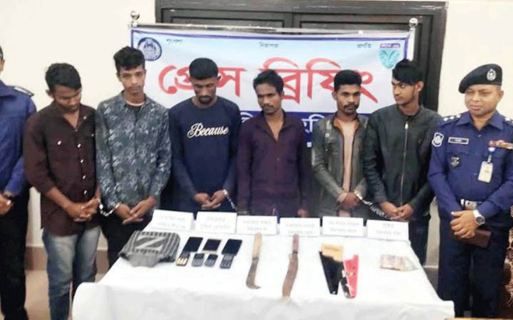 হবিগঞ্জে চা-বাগানে ডাকাতি, আরও ৬ ডাকাত গ্রেফতার