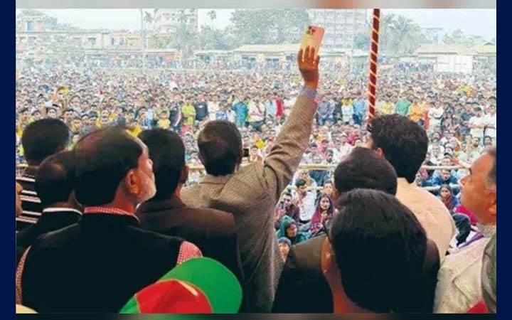 ধানের শীষে ভোট দিন, নিরাপদ হাওর গড়ে তুলবো : ফজলুর রহমান