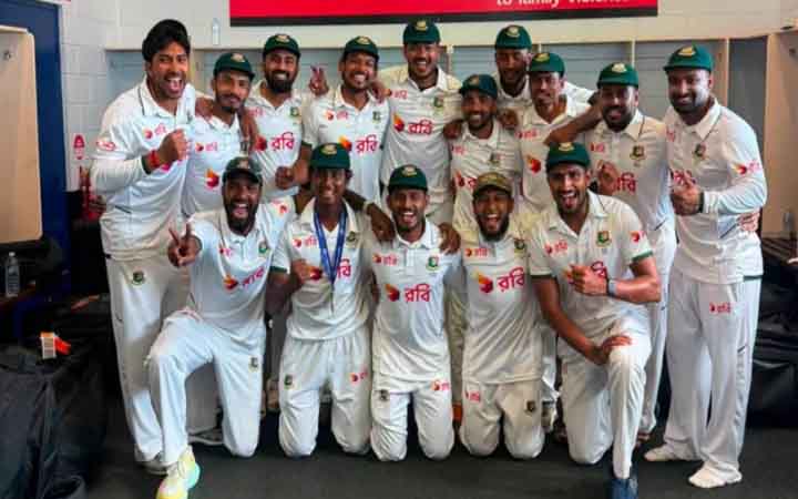 ঐতিহাসিক টেস্ট জয়: আন্তর্জাতিক সংবাদমাধ্যমে চলছে বাংলাদেশ-বন্দনা