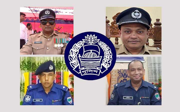 চুয়াডাঙ্গায় একসঙ্গে ৪ থানার ওসি বদল