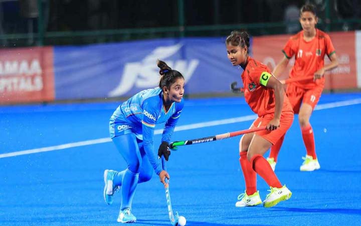 ভারত ম্যাচে অর্পিতার গোলই প্রাপ্তি বাংলাদেশের
