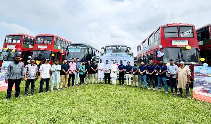 জাকসুর উদ্যোগে জাবির পরিবহনে লাইভ ট্র্যাকিং সেবা চালু