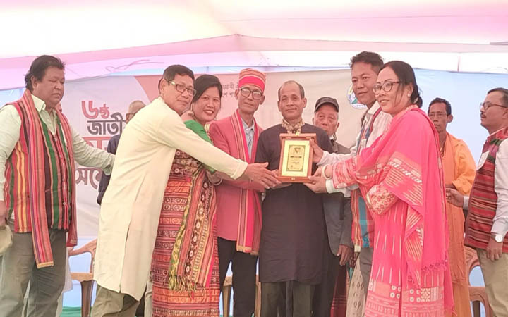 কলমাকান্দায় দিনব্যাপী জাতীয় হাজং সম্মেলন