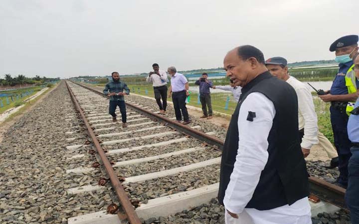 খুলনা-মংলা পোর্ট রেলপথ ডিসেম্বরে চালু হবে : রেলপথ মন্ত্রী