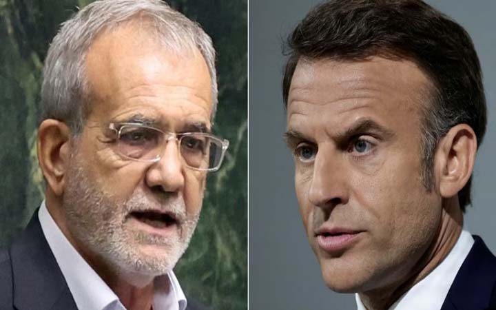 ইরানের প্রেসিডেন্টকে পরমাণু আলোচনায় বসার আহ্বান ম্যাক্রোঁর