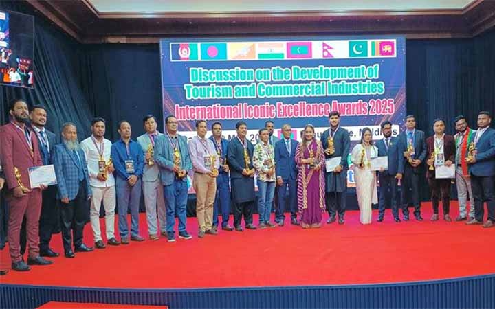 মালদ্বীপে পাঁচ বাংলাদেশি পেলেন বিজনেস এক্সিলেন্স অ্যাওয়ার্ড