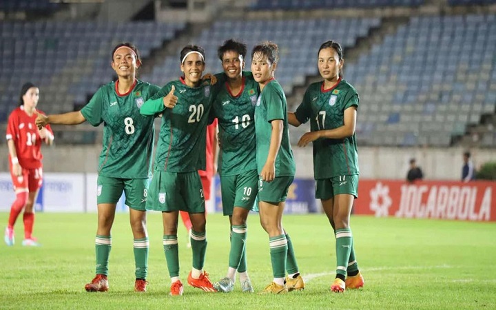 বাহরাইনকে ৭-০ গোলে হারাল বাংলাদেশ