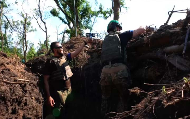 যুদ্ধক্ষেত্রে ইউক্রেন-রাশিয়ার মুখোমুখি লড়াই