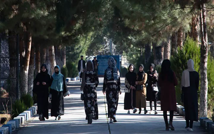 আফগানিস্তানে বিশ্ববিদ্যালয় থেকে নারীদের নিষিদ্ধ করল তালেবান