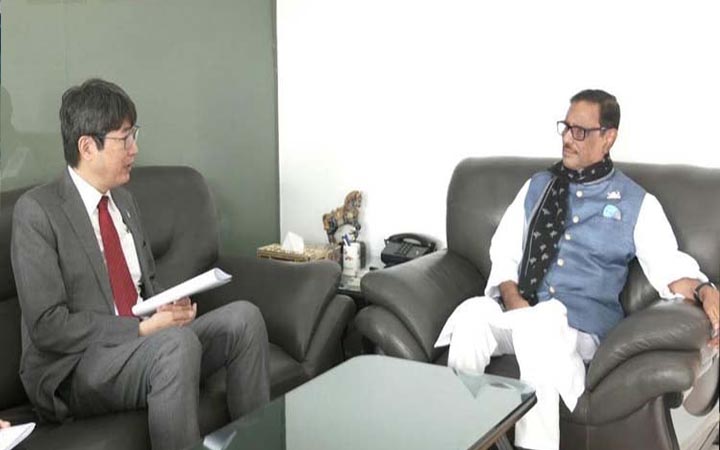 সেতুমন্ত্রীর সঙ্গে সাক্ষাৎ করেছেন জাপানের রাষ্ট্রদূত