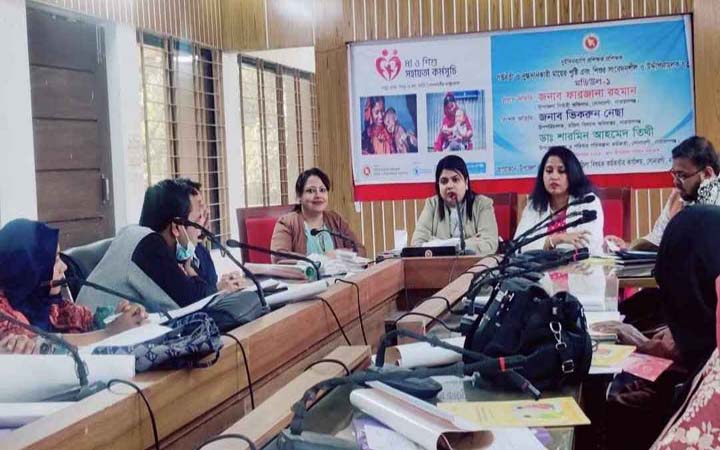 মা ও শিশু সহায়তা কর্মসূচির আওতায় প্রশিক্ষণ কর্মশালার উদ্বোধন