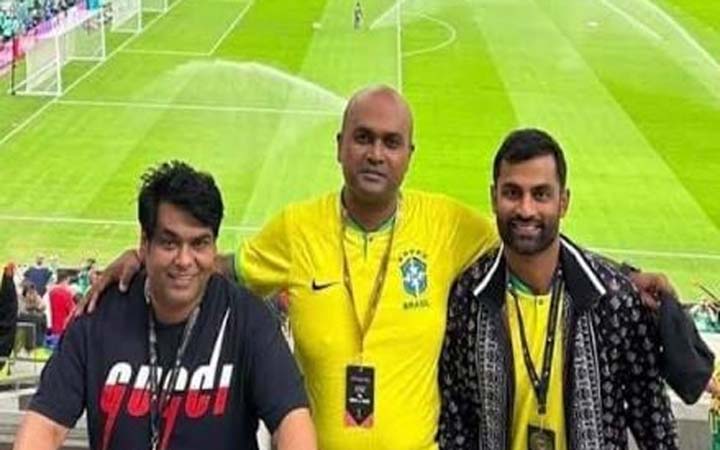 মাঠে বসেই ব্রাজিলের জয় দেখলেন তামিম
