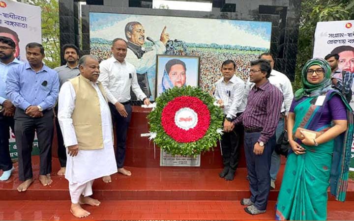 শরীয়তপুরে বঙ্গমাতার জন্মবার্ষিকী উদযাপিত