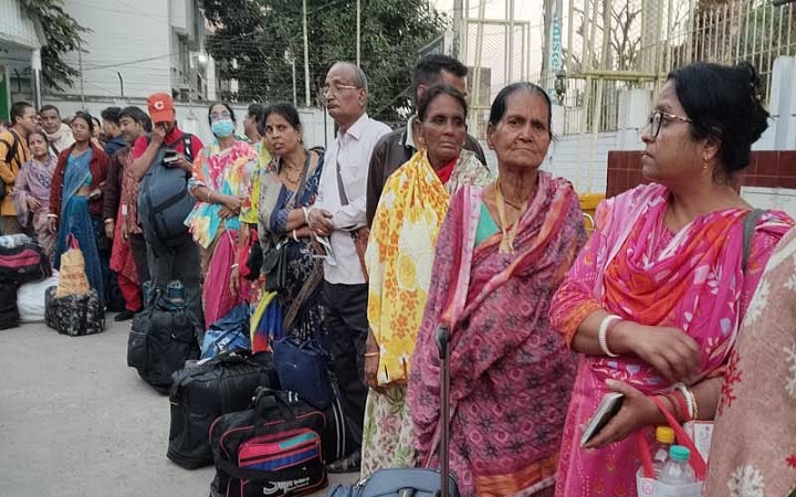 ভারতে গেলেন ইসকনের ৭৫ সদস্য