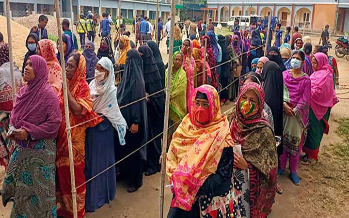 সাত পৌরসভাসহ ৭৮টি স্থানীয় সরকার নির্বাচনের ভোট চলছে