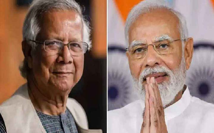 ড. ইউনূসকে মোদির ঈদ শুভেচ্ছা