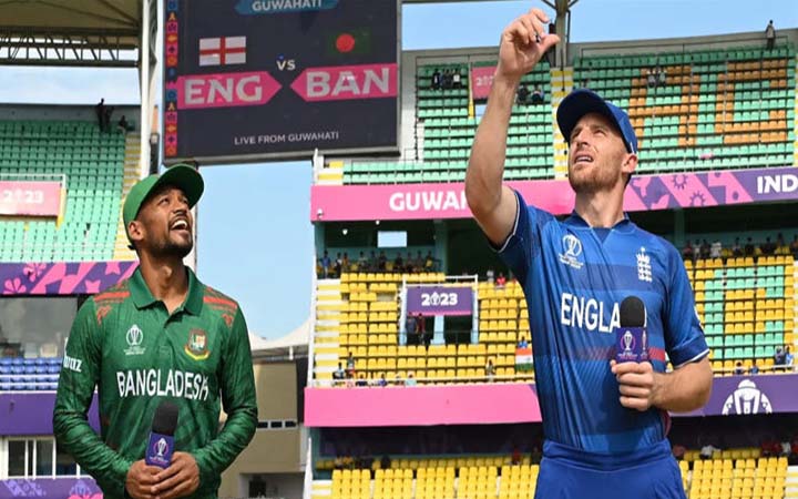 টস জিতে ব্যাটিংয়ে বাংলাদেশ